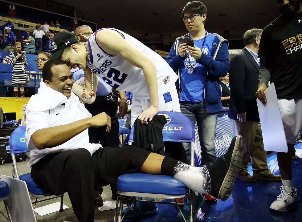 Georgia State Head Coach Tears Achilles Tendon While Celebrating Win